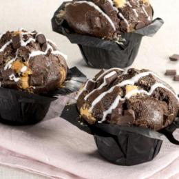 Muffin Premium double Chocolat fourré Cacao (130g x 24) - Surgele