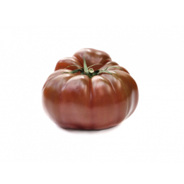Tomate côtelée noire type noire de crimée