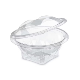 Bol salade avec couvercle 750cc sachet (50U)x4 - ALPHA FORM