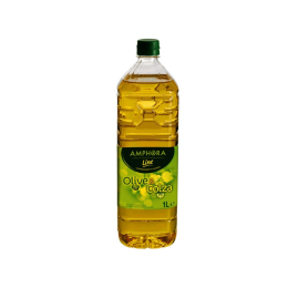Huile Line colza olive bouteille 1L - AMPHORA