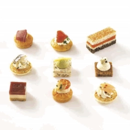 Réception salée - Canapés salés tradition 10g x54
