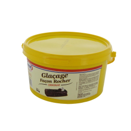 Glacage façon rocher chocolat au lait 3Kg - ANCEL
