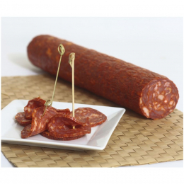Chorizo cular extra pur porc non pelé s/at 1.5Kg Espagne - mdd