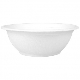 Bol rond "Pulpy Ball" pulpe blanc 300ml (135x135x47mm) [1800 (72x25)] (couvercle associé : 145130COV) (saladier)