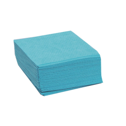 Lavette usage unique bleue 50x30cm (25U)