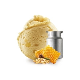 Glace - Miel et pignons 2.5L x1 - La Ferme Marguerite