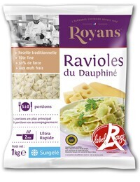 Raviole du Dauphiné IGP Label Rouge 1Kg - Surgelés