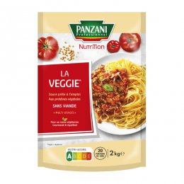 Sauce bolognaise veggie (doypack 2Kg x4) - PANZANI