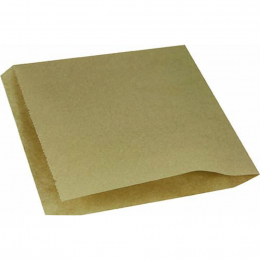 Sac pain bagnat papier kraft brun (165x180mm) (x1000)