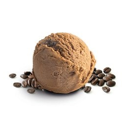 Crème glacée café avec grains de café 2.4L/1.299Kg - mdd - Surgelé