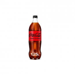 Soda cola (PET 1.25L x6) - COCA COLA SANS SUCRE