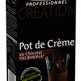Préparation pour crème au chocolat Valrhona 1L - ELLE ET VIRE