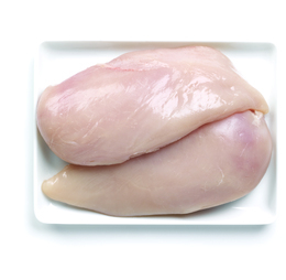 Filet de poulet cru s/o s/p (110/140g /5Kg) - Surgelé