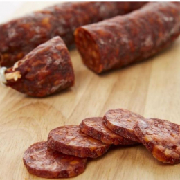 Chorizo supérieur doux courbé boyau naturel s/at 225g