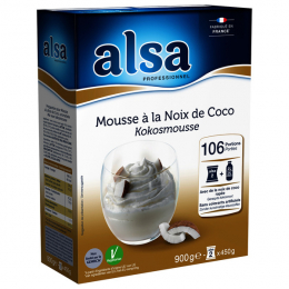 Préparation mousse noix coco boite 900g /8.5L - ALSA
