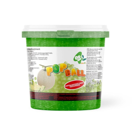 Bubble Tea - Pop Ball - Boba melon honeydew seau 3.2Kg