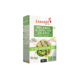 Mélange de graines BIO pour salade boite 500g - SABAROT