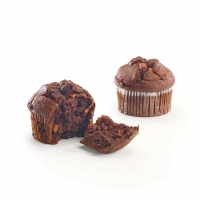 Pause gourmande - Big muffin double chocolat sans palme 132g x48
