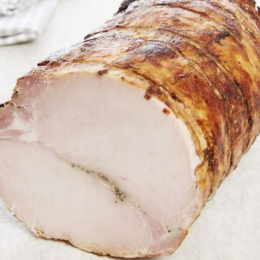 Rôti de porc cuit au four supérieur ficelé 2.5Kg env France - mdd