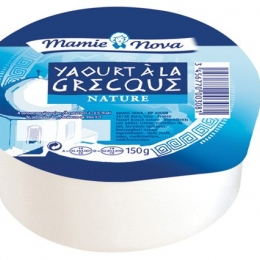 Yaourt à la grecque nature (150g x4x6) - MAMIE NOVA