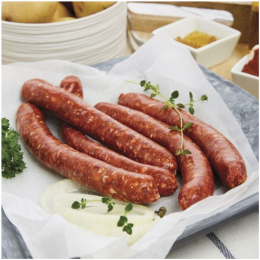 Merguez véritable boeuf mouton boyau naturel (50g env x20) - mdd