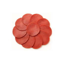 Carpaccio de boeuf tranché minut' VBF Ø24cm env (70g x10 x2) - CHARAL - Surgelé