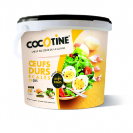 Oeufs écalés (43/53g x75) - COCOTINE