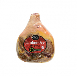 Jambon sec de pays désossé 5.3Kg - CROS