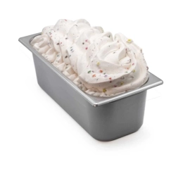Glace - Rainbow (glace fleur de lait et bonbons multicolores au chocolat) 6L x1