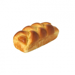 Brioche tressée au beurre crue (450g x25) - Surgelé