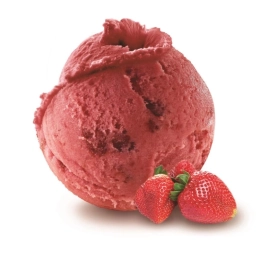 Sorbet fraise 2.5L x1 - Création Philippe Faur