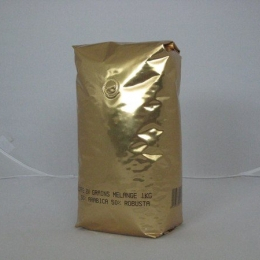 Café en grain 50% Arabica 50% Robusta paquet 1Kg