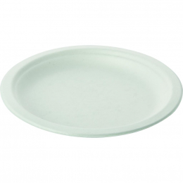 Assiette ronde pulpe blanche Ø170mm (170x25mm) [1000 (40x25)]