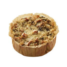 Coeur de quiche poulet champignon (200g x6)