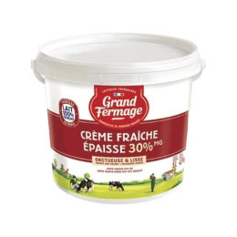 Crème fraiche épaisse 30%Mg 5L - GRAND FERMAGE