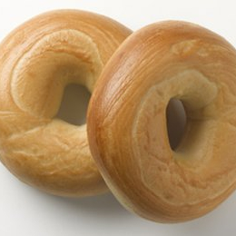 Bagel nature prétranché Ø12 cm (115g x30) - Surgelé