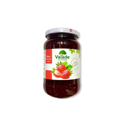 Confiture fraise bocal verre 450g - VALADE EN CORRÈZE