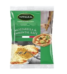 Mix Mozzarella et emmental fondu râpés Davoine 24%Mg 1Kg
