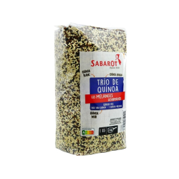 Quinoa trio blanc rouge noir sachet 1Kg - SABAROT