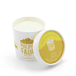Glace Les petits pots - Citron jaune 100ml x9 - Création Philippe Faur