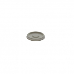 Couvercle en pulpe pour pot (66x8mm) [2000 (80x25)] (pot associé : 145105 sans couche PLA, mini pot rond associé : 145105) (bol saladier)