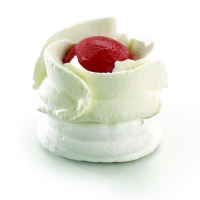 Dessert individuel glacé - Vacherin fraise 200ml x12