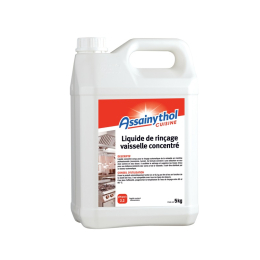 Liquide lave vaisselle concentré rincage séchage bidon 5Kg - ASSAINYTHOL