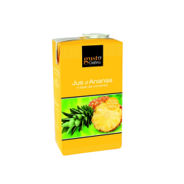 Jus d'ananas à base de concentré (brique 1L x6) - mdd