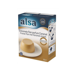 Préparation entremet flan caramel boite 1050g /100P - ALSA