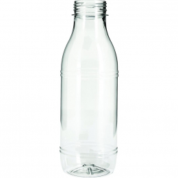 Bouteille "Fruita" RPET transparente (330ml) (x400) (bouchons associés : 800043J/C, 80040/C3, 80043N/C)