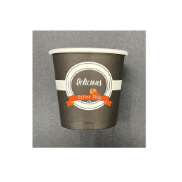 Gobelet à café "DELICIOUS BLACK" 4oz 12cl (20 x50pcs) - E&C