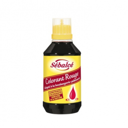 Colorant liquide rouge (flacon 500ml x6) - SEBALCE