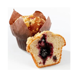 Muffin fourré myrtille individuel (130g x24) - Surgelé