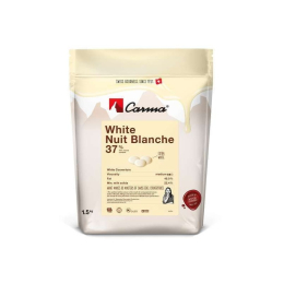 Chocolat blanc de couverture 37% paquet 1.5Kg - CARMA